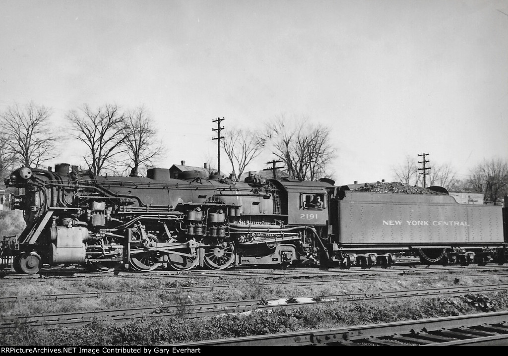 NYC 2-8-2 #2191 - New York Central